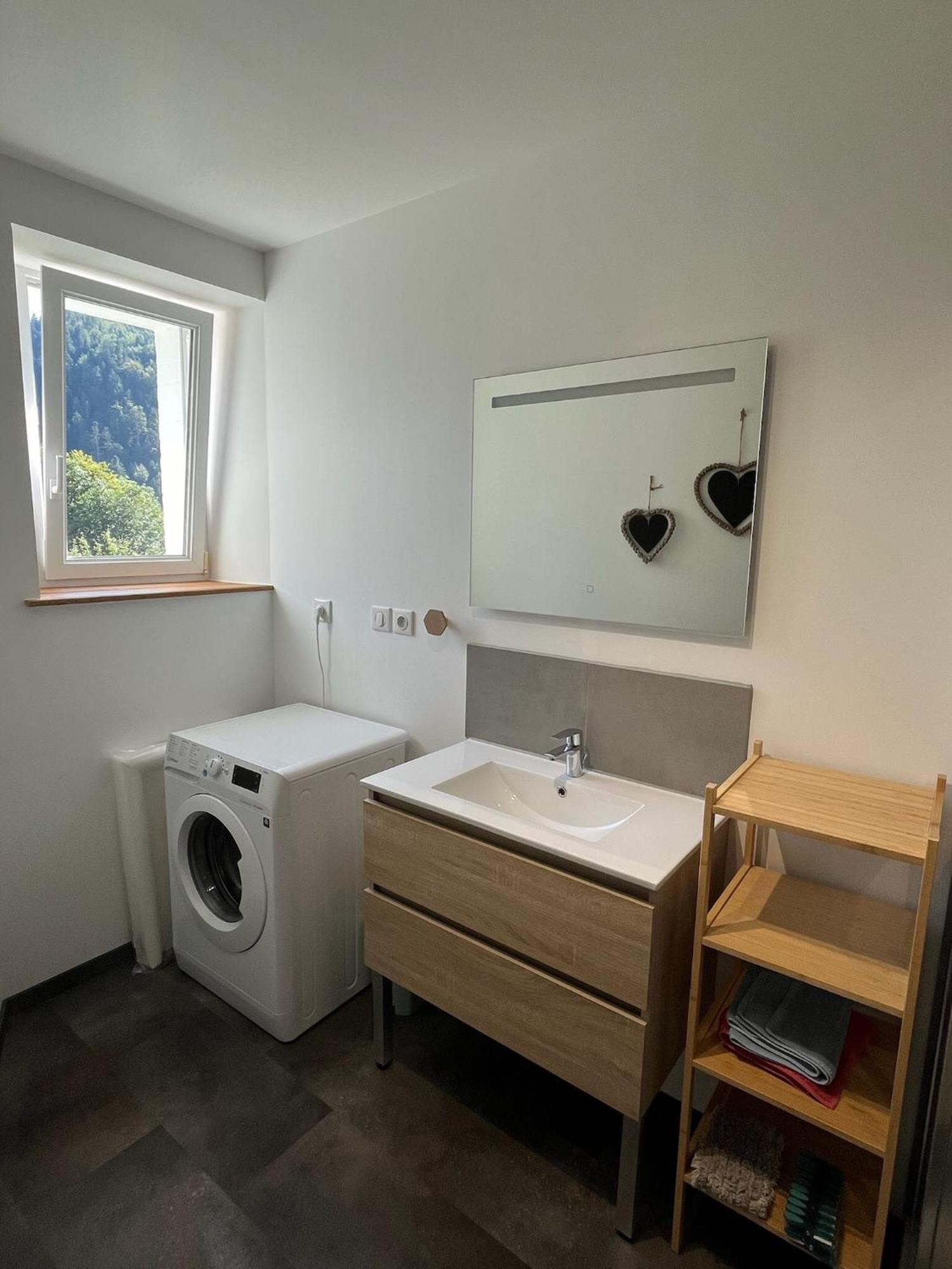 Loft 5 Personnes Type Chalet Avec Jardin Saint-Maurice-sur-Moselle Luaran gambar