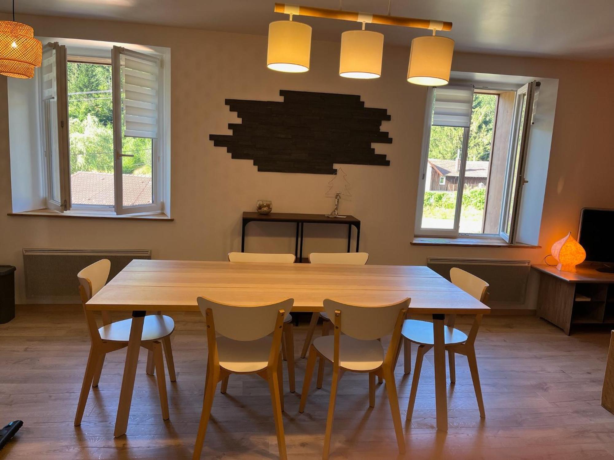Loft 5 Personnes Type Chalet Avec Jardin Saint-Maurice-sur-Moselle Luaran gambar