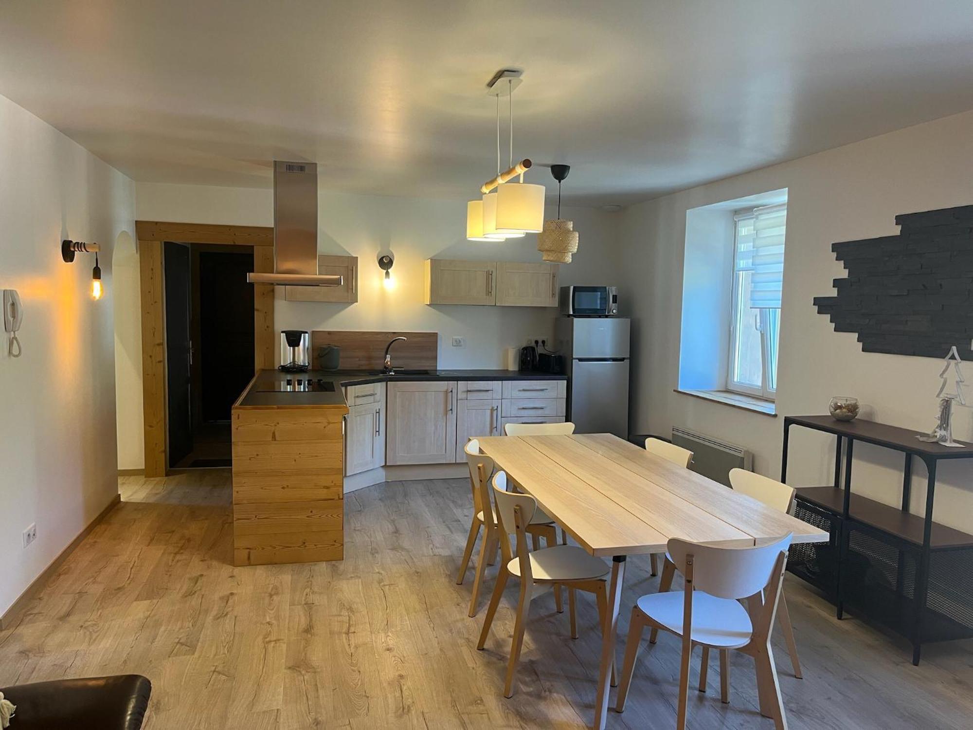 Loft 5 Personnes Type Chalet Avec Jardin Saint-Maurice-sur-Moselle Luaran gambar